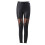 High Waisted Lace Panel Leggings Women Slimming Polyester 1 3