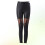 High Waisted Lace Panel Leggings Women Slimming Polyester 1 6