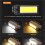 Portable Work Light 6-Mode 360-Degree Led Charging -Mounted/Magnet Base Foldable Inspection Light for Car Repair B 6