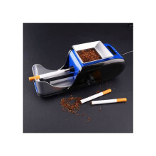 Machine à rouler les cigarettes électrique automatique, cadeau pour hommes et pères, bleue, portable, facile à utiliser à domicile