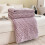 Fleece Blanket Microfiber Plush Soft Thickened Solid Color 5