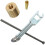 Fuel Injector Puller Remove Tool Injector Seal Install Replace Tool Compatible with  M133, M152, M157, M270, M274 5