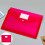 Heavy Duty Plastic Expanding File Folder Red Legal Size 1