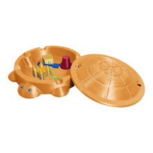 Mini Turtle Sandbox Desktop Toy Orange