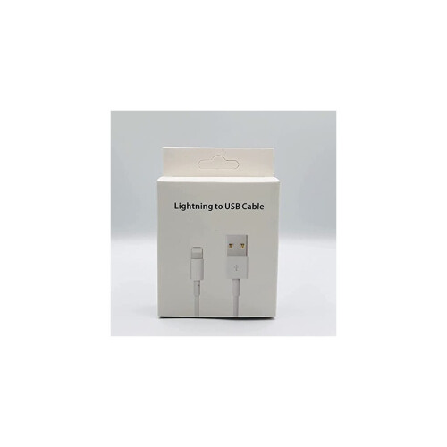 Καλώδιο φόρτισης USB 1 μέτρου συμβατό με φορτιστές Apple iPhone, καλώδιο φόρτισης m