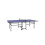 9FT Folding Table Tennis Table with Four Wheels, for Indoor Use, Blue 1