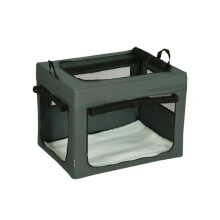 69cm Pet Carrier, with Cushion, for Miniature and Small Dogs - Grey