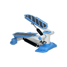 Portable Mini Stepper, Steppers for Exercise Workout with LCD Display Monitor, Anti-skid Foot Pedals for Home Gym Office, Blue