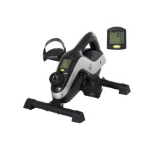 Portable Pedal Exerciser, Mini Exercise Bike with 8 Levels Magnetic Resistance and LCD Display, Cycle Leg Exerciser Sitting Down