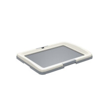 Dog Toilet Tray for Training Dogs, Dog Litter Tray for Indoor, Outdoor, 63 x 49 x 6cm