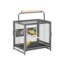 Parrot Cage, Travel Carry Pet Bird Cage, with Metal Handle