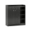 Shoe Storage Cabinet with Adjustable Shelves - Black 1