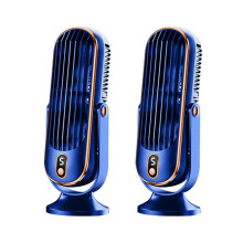 2 ventilatori a torre senza pale orientabili da 720, oscillanti e silenziosi con 5 modalità, efficienti per camera da letto e ufficio.