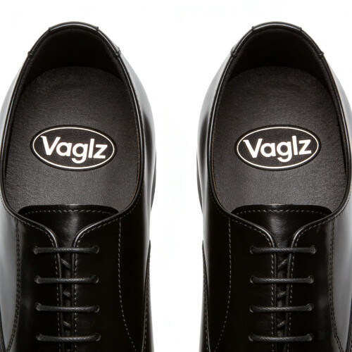 Men's leather Oxford shoes black 2
