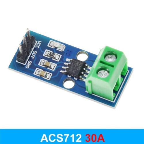 Hall Current Detection Module TZT ACS712 Hall Current Sensors Module for DIY Electronics and Robotics 30A 2