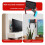 Wall Mount Holder for  Switch2 Switch1, Acrylic Wall Mount and 4 Joy Con Brackets Console Storage Bracket 5