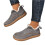 Willtoo Women's Fleece-Lined Slip-On Ankle Boots Gray 2