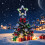 Christmas Tree Topper Tinsel Star 10 Inch 4