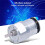 Speed Reduction Gear Motor with Encoder,  12V Electric Micro- Geared Motor Supporting Forward Reverse Movement 5