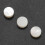 24x Mere Blanche de Perle Luthier Incrustation de Points Marqueur Lateral  6mm 6