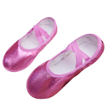 Girls Ballet Shoes Toddler Canvas Slipper Hot Pink
