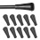 Rubber Arrowheads 8mm 10PCS for Blunt Game Practice 2