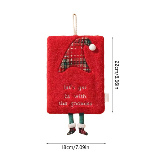 Christmas Hand Towels for Bathroom and Kitchen Set 2