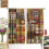 Vintage Coffee Kitchen Curtains 2 Panels 42x63 inch 3