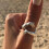 Women's Adjustable Open Ring Gold or Silver 4