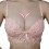 Wuffmeow Women's Solid Corset Bra Set Floral Lace 3