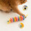 Teething Toy Rope with Bell for Chewing 1 Piece 4