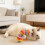 Teething Toy Rope with Bell for Chewing 1 Piece 5