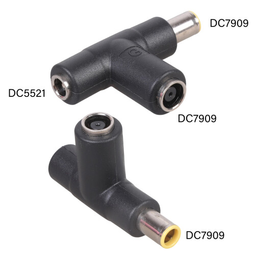 Y Splitter Connector for Solar Inputs to DC5521 Port 1