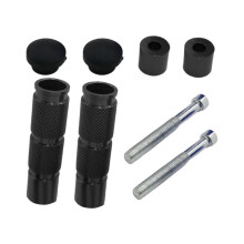 Motorcycle Foot Pegs Aluminum Alloy Footrests Replacement
