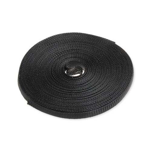 Black PET Nylon Cable Sleeve 5 Meters