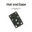 For  A1/A1mini Hotend Base Composite Stone Material for Enhanced Durability Perfect Fit 3D Printer Parts 7