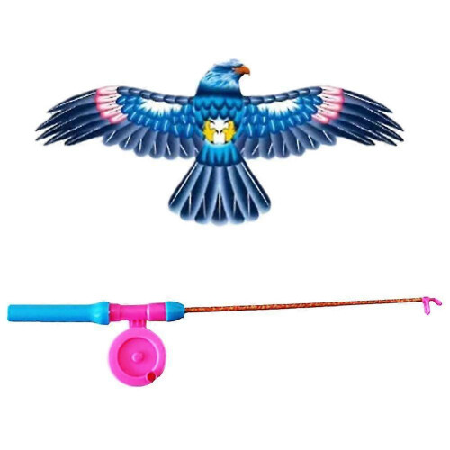 (Eagle) Aquilone da pesca per bambini, facile da far volare.