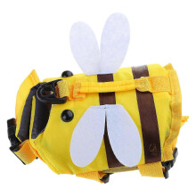 (bee, XXS) Dog Pool Safety Vest with Handle for Beach Swimming Boating