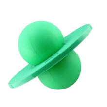 (Green) Pogo Ball Balance Board Hopper Bounce Fitness Planet Jumping Toy TAO