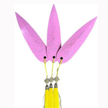 (Pink) 3PCS Zoey's Prop Replica Cosplay Shuriken Daggers Fantasy Anime Role Play Accessory Set