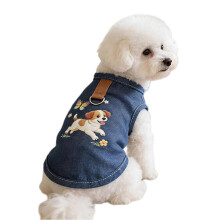 (S Dog) Summer Dog Tee Skin Friendly Quick Dry for Beach Hiking