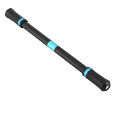 (Blue-black) Penna da gioco volante con sfera ponderata e meccanismo girevole per dito
