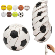 (F) Baseball Fidget Toy Stress Relief Sports Spinner Desk Gadget Party Favors Classroom Prize