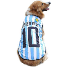 (Argentina, S) Hunde-Fußballtrikot 2026 – Haustier-Fußballtrikot