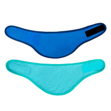 (Blue Green, M) Summer Dog Bandana – Instant Cooling & Reusable – for Outdoors