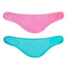 (Green Pink, M) Summer Dog Bandana – Instant Cooling & Reusable – for Outdoors