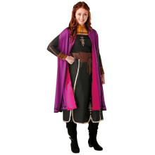 (Small) Frozen 2 Anna Reiseoutfit Kostüm für Erwachsene 300286l