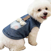 (S Paw) Summer Dog Tee – Skin Friendly & Quick Dry – for Beach & Hiking
