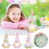 Lighted Bunny Easter Gnome 9.84 inch LED Tomte Elf Battery 1