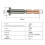 For  Kobra 3 Max Ceramic Hot End Heating Assembly Nozzle for Kobra 3 Max Nozzle 3D Printer Accessories 2Pcs 8